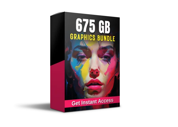 800+ GB Graphic Bundle Box Mockup